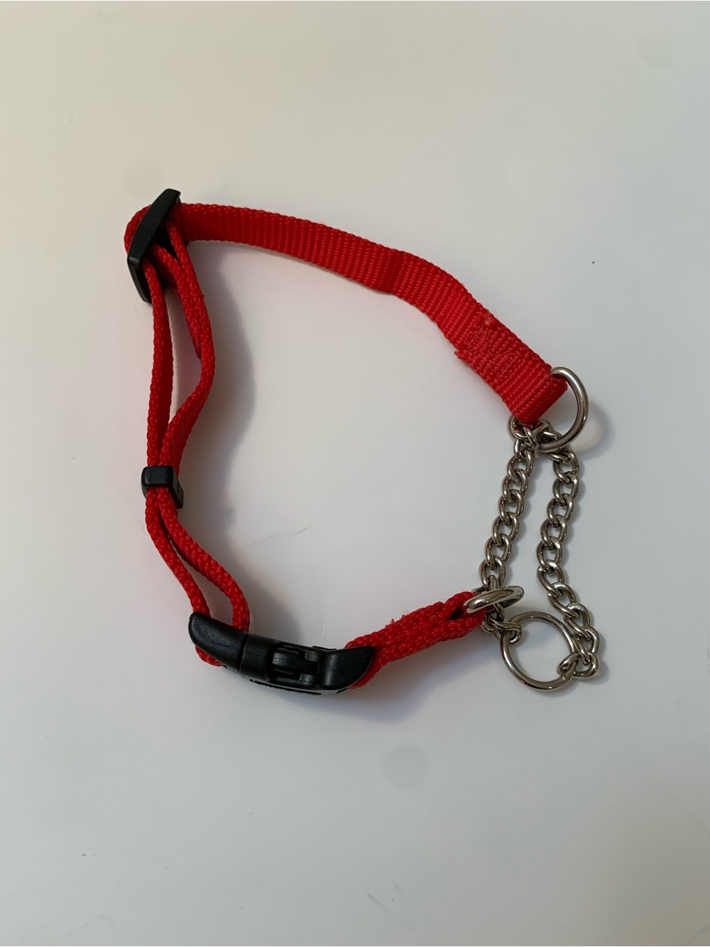 Coastal Pet Red Martingale Dog Collar Size Small